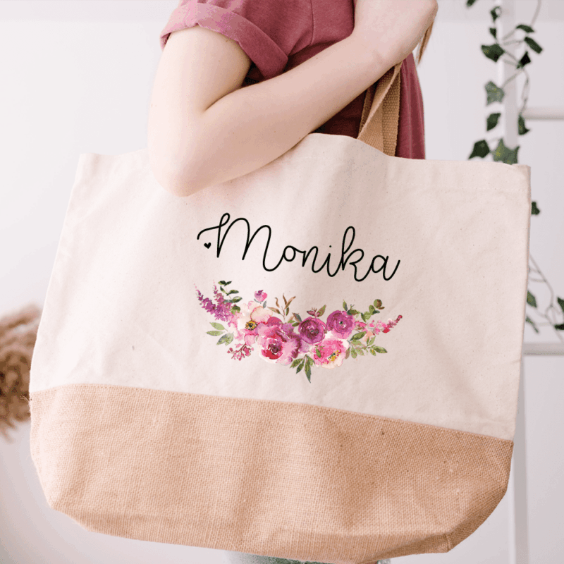 Jute Tasche zum Umhängen, Jute Tasche XXL, Jute Tasche Shopper, Jute Tasche mit Namen, Jute Tasche personalisieren, Jute Tasche personalisiert, Einkaufstasche personalisiert, Einkaufskorb personalisiert, Einkaufstasche mit Namen, Geschenkidee beste Freundin, Jute Tasche bedruckt, Jute Tasche mit Name, Tasche personalisiert, Jute Bag personalized