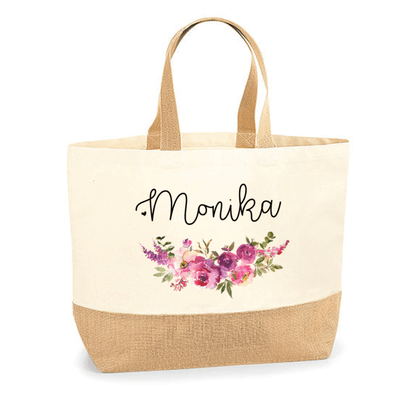 Jute Tasche zum Umhängen, Jute Tasche XXL, Jute Tasche Shopper, Jute Tasche mit Namen, Jute Tasche personalisieren, Jute Tasche personalisiert, Einkaufstasche personalisiert, Einkaufskorb personalisiert, Einkaufstasche mit Namen, Geschenkidee beste Freundin, Jute Tasche bedruckt, Jute Tasche mit Name, Tasche personalisiert, Jute Bag personalized