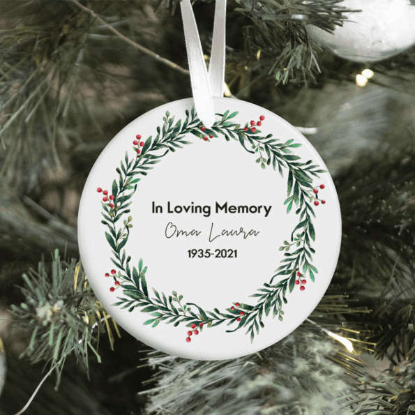 Ornament In Loving Memory
