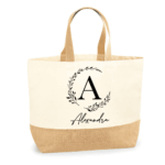 personalisierte Jute Tasche mit Name