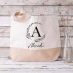 personalisierte Jute Tasche mit Name