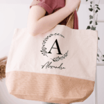 personalisierte Jute Tasche mit Name