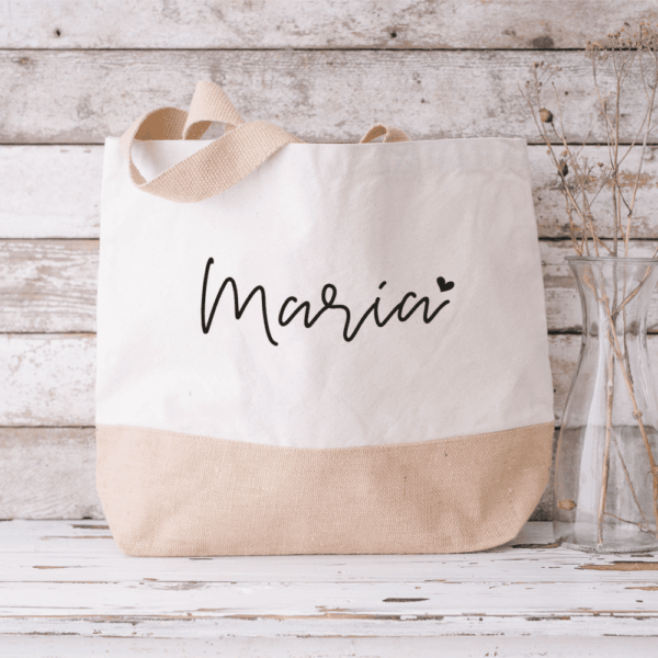 Jute Tasche zum Umhängen, Jute Tasche XXL, Jute Tasche Shopper, Jute Tasche mit Namen, Jute Tasche personalisieren, Jute Tasche personalisiert, Einkaufstasche personalisiert, Einkaufskorb personalisiert, Einkaufstasche mit Namen, Geschenkidee beste Freundin, Jute Tasche bedruckt, Jute Tasche mit Name, Tasche personalisiert, Jute Bag personalized