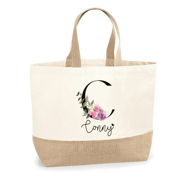 Jute Tasche zum Umhängen, Jute Tasche XXL, Jute Tasche Shopper, Jute Tasche mit Namen, Jute Tasche personalisieren, Jute Tasche personalisiert, Einkaufstasche personalisiert, Einkaufskorb personalisiert, Einkaufstasche mit Namen, Geschenkidee beste Freundin, Jute Tasche bedruckt, Jute Tasche mit Name, Tasche personalisiert, Jute Bag personalized