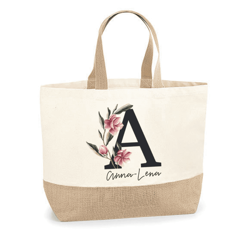 Jute Tasche zum Umhängen, Jute Tasche XXL, Jute Tasche Shopper, Jute Tasche mit Namen, Jute Tasche personalisieren, Jute Tasche personalisiert, Einkaufstasche personalisiert, Einkaufskorb personalisiert, Einkaufstasche mit Namen, Geschenkidee beste Freundin, Jute Tasche bedruckt, Jute Tasche mit Name, Tasche personalisiert, Jute Bag personalized