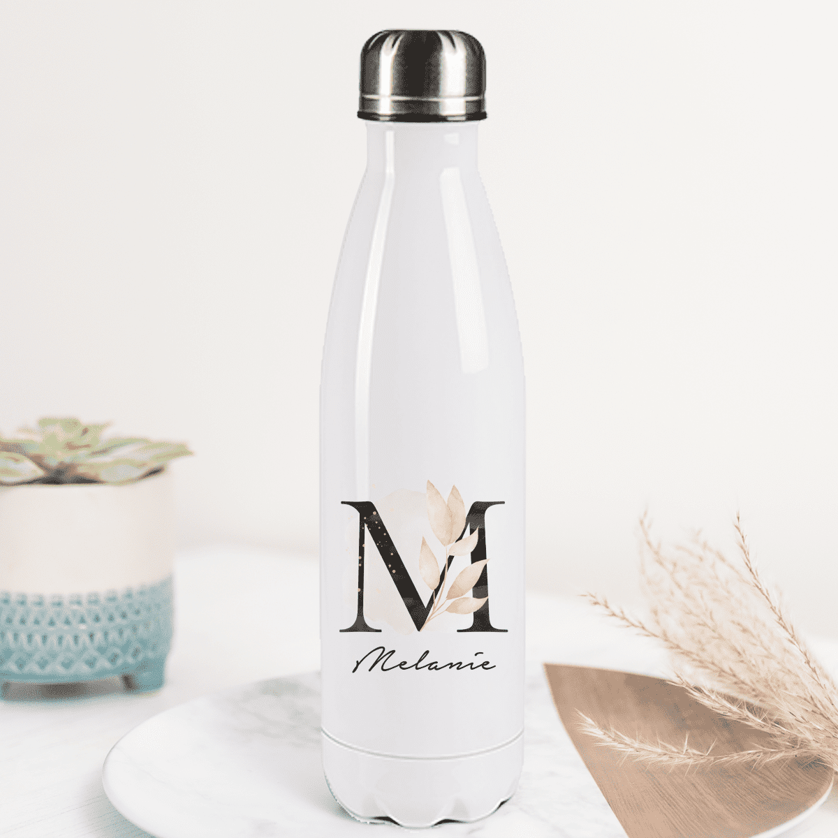 Edelstahl Trinkflasche mit Name, Trinkflasche personalisiert, Kinder Trinkflasche personalisiert, Kinderflasche mit Name, Edelstahl Flasche 500 Mililiter, Edelstahl Flasche personalisiert, Flasche für Kindergarten mit Name, Flasche für Schule mit Name