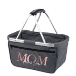 personalisierter Einkaufskorb MOM mit Kindernamen