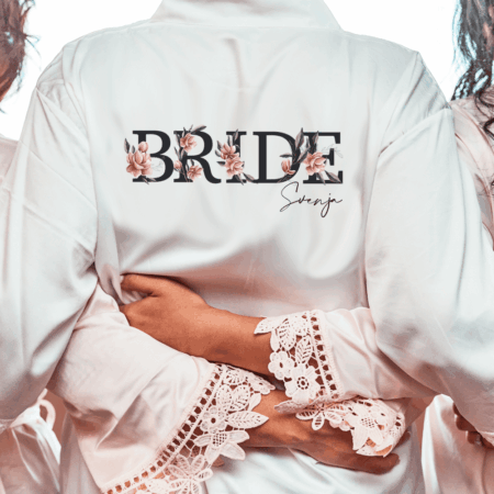 Morgenmantel Braut, Morgenmantel Brautjungfer, Morgenmantel Trauzeugin, Morgenmantel personalisiert, Morgenmantel Hochzeit, personalisierter Morgenmantel Hochzeit, Getting Ready, mit Name, Hochzeitsmorgen, Morgenmantel mit Name, Brautmutter, Brautmama, Hochzeitsmorgen, Geschenk-Idee, Geschenkidee Brautjungfer, Geschenkidee Trauzeugin, Braut-Accessoires