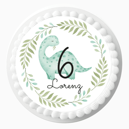 Tortenaufleger, personalisiert, mit Name, Taufe, Kinder-Geburtstag, Einschulung, Tortenfoto, Torten-Topper, Tortendeko, Tortendekoration, Deko Taufe, essbares Tortendekor, Tauf-Torte, Geburtstags-Torte, Torten-Bilder, Tortenbilder, Backdekoration, Kuchendekoration, Österreich, Torten Fondant, Partybedarf, Party-Deko, Fondant Premium, Zuckerbild, Tortenfiguren, Cake-Topper, Torten-Topper, Dino, Dinosaurier, Dinoparty