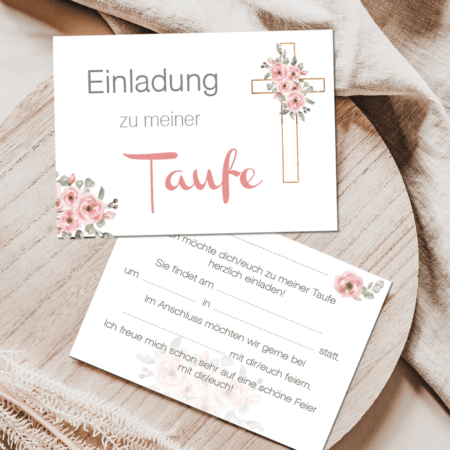 rosa Blumen, Einladung, Download, Digital, Taufe, Kinder-Geburtstag, Hochzeit, Regenbogen, Einladung zum selber Ausfüllen, Papeterie, Österreich, Tauf Dekoration, Einladungskarten, Hochzeit, Geburtstag, Kommunion, Firmung, Mädchen, Junge, Familie