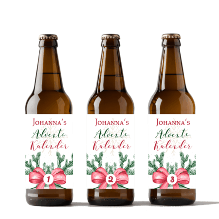 personalisiert, mit Name, Bier-Geschenk, Freund, Verlobter, Ehemann, Lebens-Partner, Bruder, Papa, Opa, Adventskalender, Zahlen, Bier Etiketten, Flaschen-Etiketten, Adventkalender Bier, Etiketten, Aufkleber, Sticker, wasserfest, Weihnachts-Geschenk, Flaschenetikett, Vater