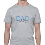 personalisiertes DAD T-Shirt mit Kindernamen