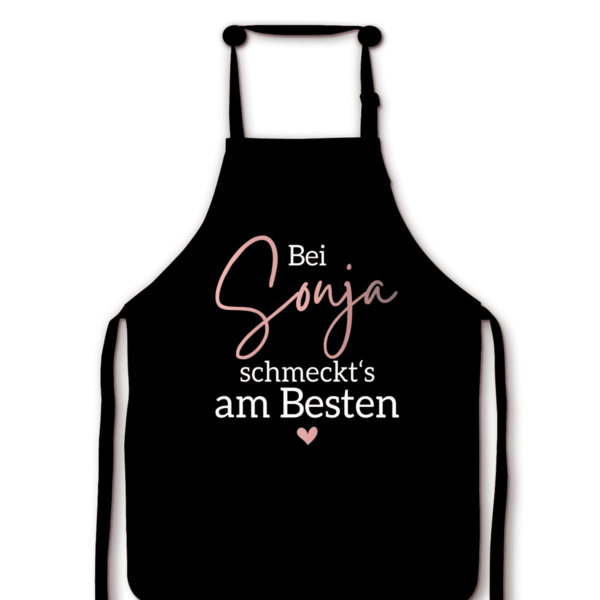 Schürze, personalisiert, mit Name, Geschenk-Idee, Kinder, Oma, Mama, Damen, Herren, Unisex, weiß, Hochzeit, Weihnachten, Geburtstag, Muttertag, Mama, beste Freundin, Arbeitskollegin, Koch-Schürze, Back-Schürze, Grillen, Grill-Meister, Baking Queen, Kitchen Queen, Chefkoch, Männer, Frauen, Papa, Vater