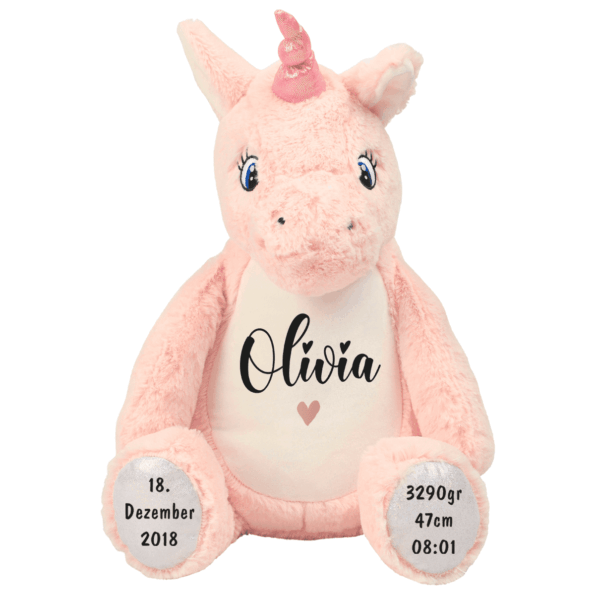 Kuscheltier personalisiert mit Name