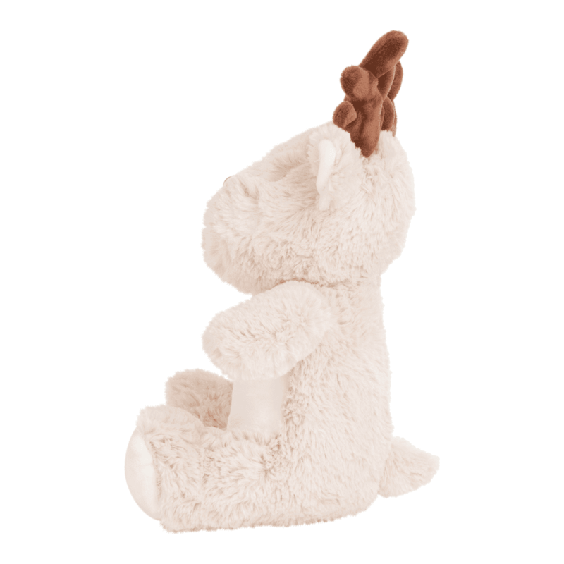Renntier, Kuscheltier, Baby personalisiert, mit Name, Geburtsdatum, Geburts-Geschenk, Kinder, Geschenk, zur Geburt, Taufe, Plüschtier, Stofftier, Kinder-Geburtstag, Mädchen, Junge, Teddy-Bär, Einschulung, Kindergarten, KITA, Familie, Geburts-Kissen