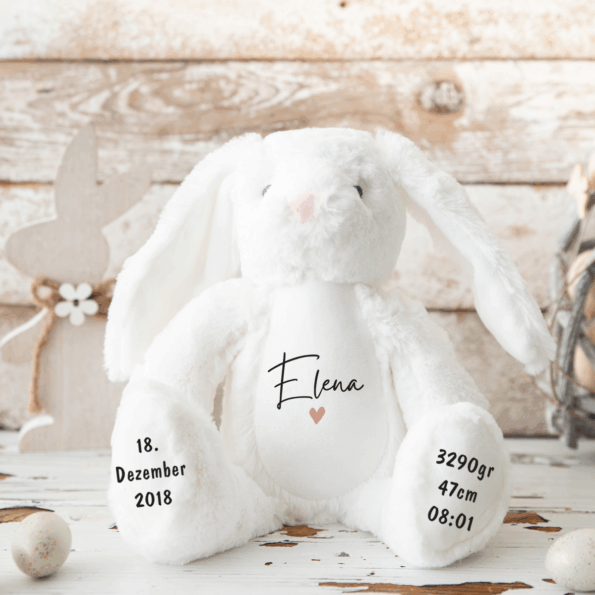 Kuscheltier personalisiert mit Name