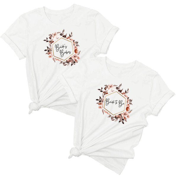 Team Braut T-Shirt für Junggesellenabschied