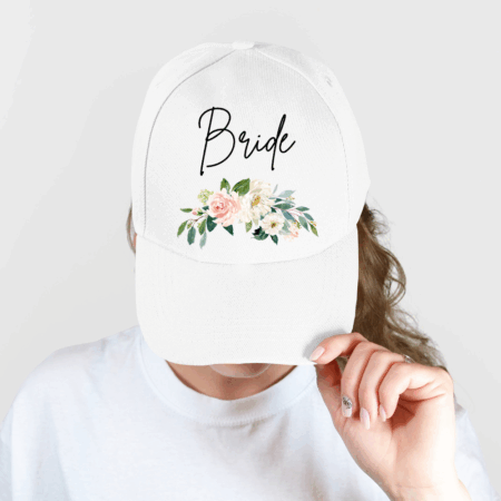 Haarschmuck, Kopfbedeckung, Kappe, Kapperl, Basecap, Cap, JGA, Junggesellenabschied, Sonnenschutz, Sonnenhut, Polterabend, Outfit, Kostüm, Bride, Braut, Team Braut, Team Bride, Polterer, Mütze, mit Name, Personalisiert, Party-Hüte