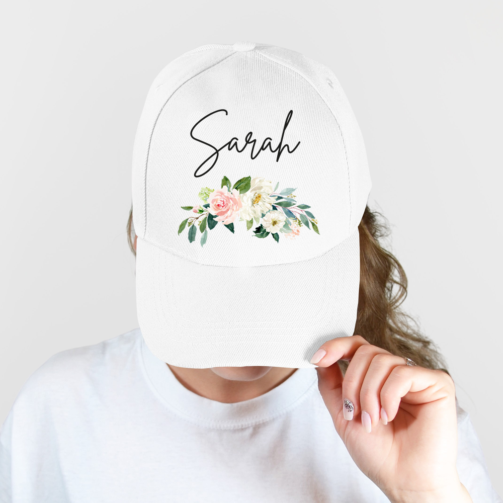 Haarschmuck, Kopfbedeckung, Kappe, Kapperl, Basecap, Cap, JGA, Junggesellenabschied, Sonnenschutz, Sonnenhut, Polterabend, Outfit, Kostüm, Bride, Braut, Team Braut, Team Bride, Polterer, Mütze, mit Name, Personalisiert