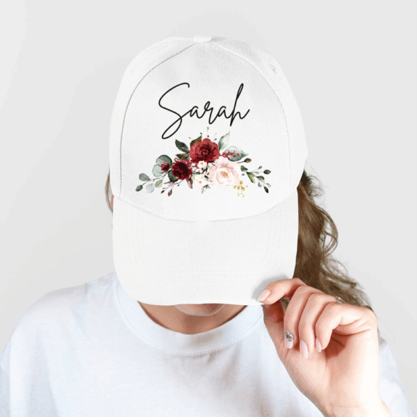 Haarschmuck, Kopfbedeckung, Kappe, Kapperl, Basecap, Cap, JGA, Junggesellenabschied, Sonnenschutz, Sonnenhut, Polterabend, Outfit, Kostüm, Bride, Braut, Team Braut, Team Bride, Polterer, Mütze, mit Name, Personalisiert