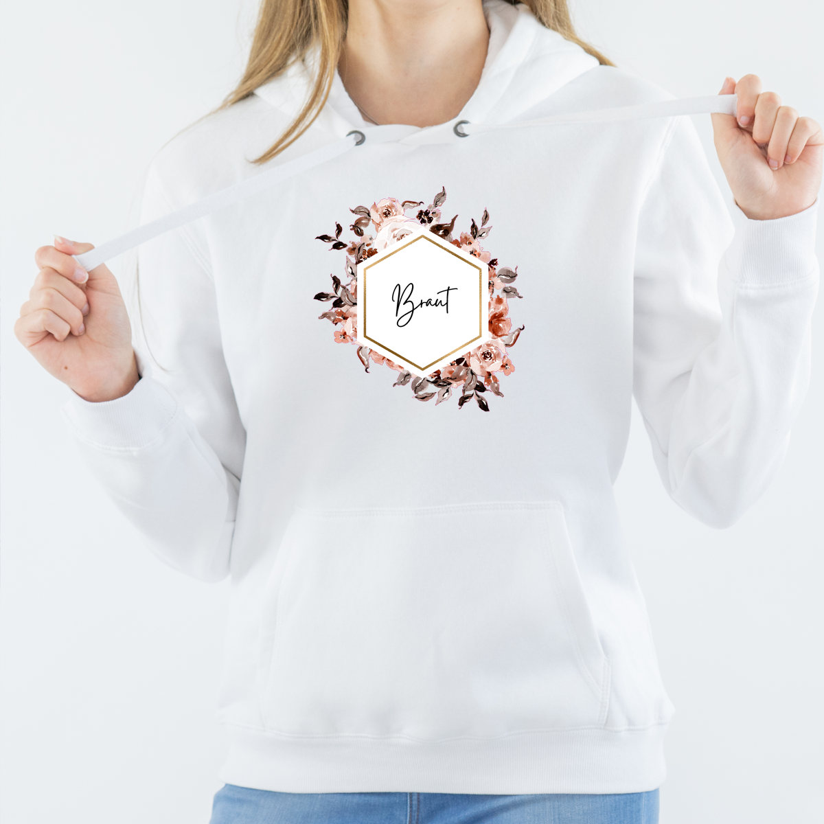 Hoodies & Sweatshirts, Pulli, Kapuzen-Pullover, Geschenk-Idee, Sweater, Hoodie, Kapuzenpulli, Braut, Team Braut, Bride, Team Bride, Junggesellenabschied, JGA, Polterabend, Polterer, Herbst-Outfit, Winter-Outfit, kalt, Braut-Party, Hen-Party, Bride Babe’s, Trauzeugin, Brautjungfer, Outdoor