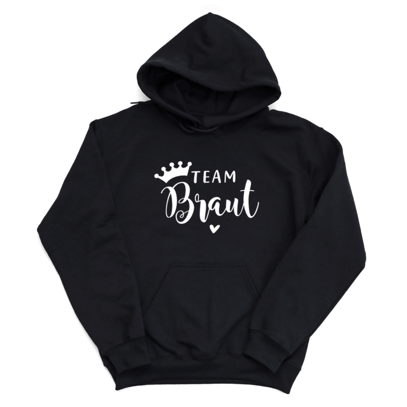Hoodies & Sweatshirts, Pulli, Kapuzen-Pullover, Geschenk-Idee, Sweater, Hoodie, Kapuzenpulli, Braut, Team Braut, Bride, Team Bride, Junggesellenabschied, JGA, Polterabend, Polterer, Herbst-Outfit, Winter-Outfit, kalt, Braut-Party, Hen-Party, Bride Babe’s, Trauzeugin, Brautjungfer, Outdoor