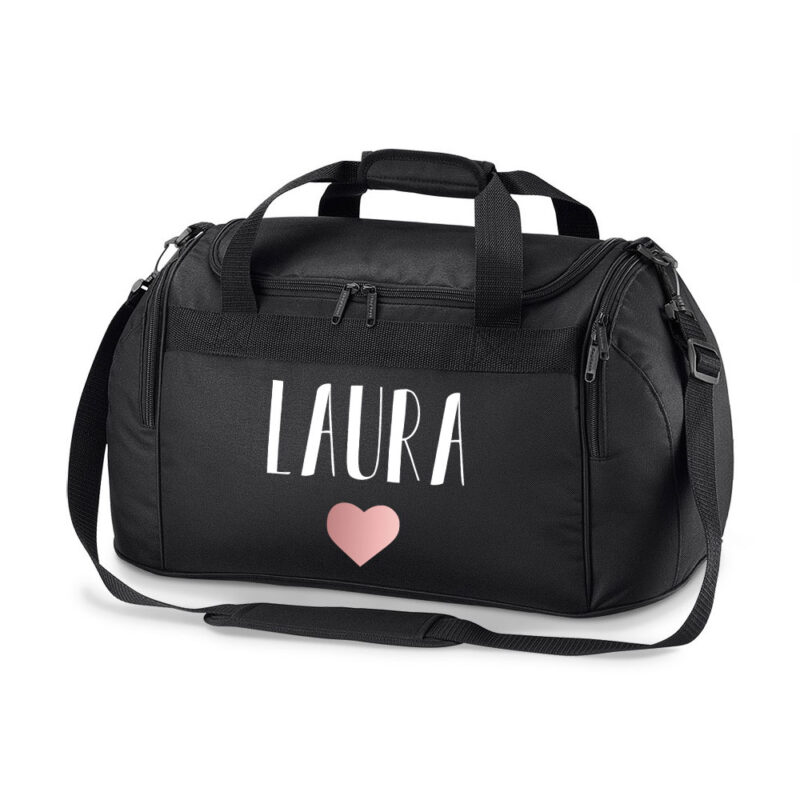 Sporttasche, Reisetasche, Kinder, Sportler, Fussball, Ballett, Ballerina, Model, personalisiert mit Name, Herren, Damen, klein, Junge, Mädchen, Schule, Turnbeutel