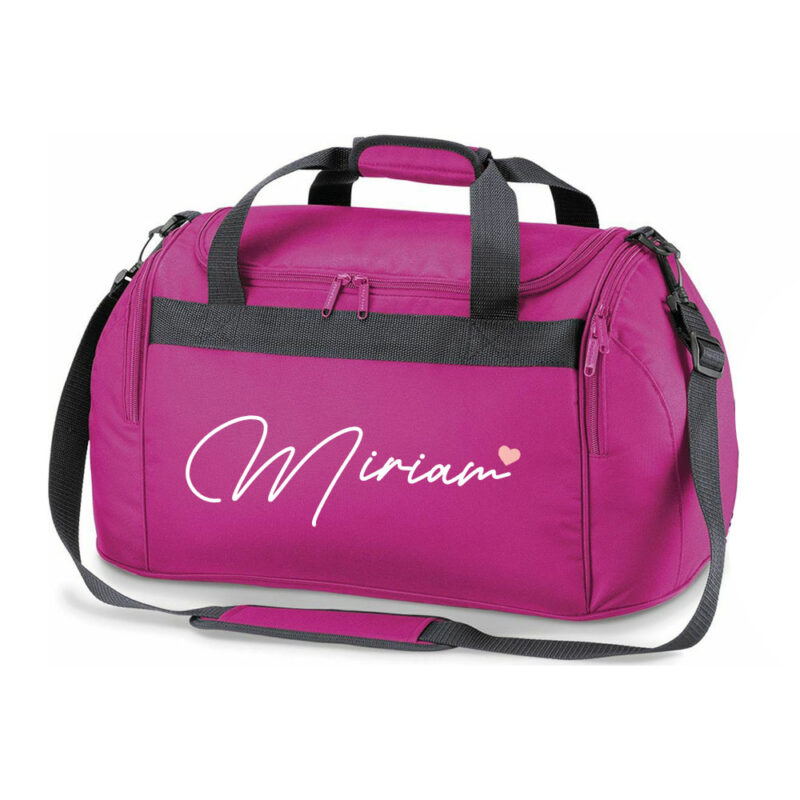 Sporttasche, Reisetasche, Kinder, Sportler, Fussball, Ballett, Ballerina, Model, personalisiert mit Name, Herren, Damen, klein, Junge, Mädchen, Schule, Turnbeutel