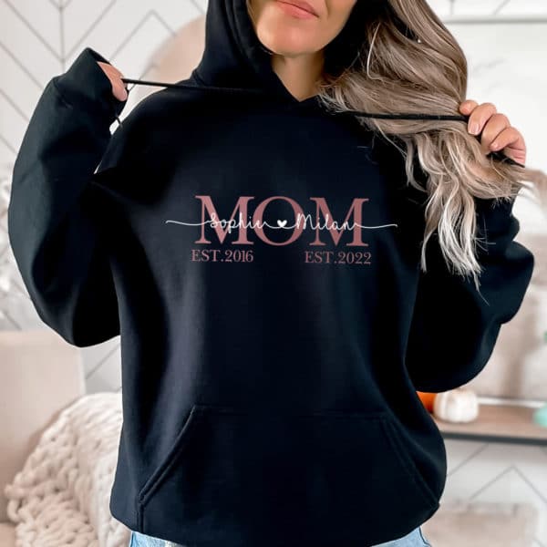 MOM Hoodie personalisiert – Bild 14