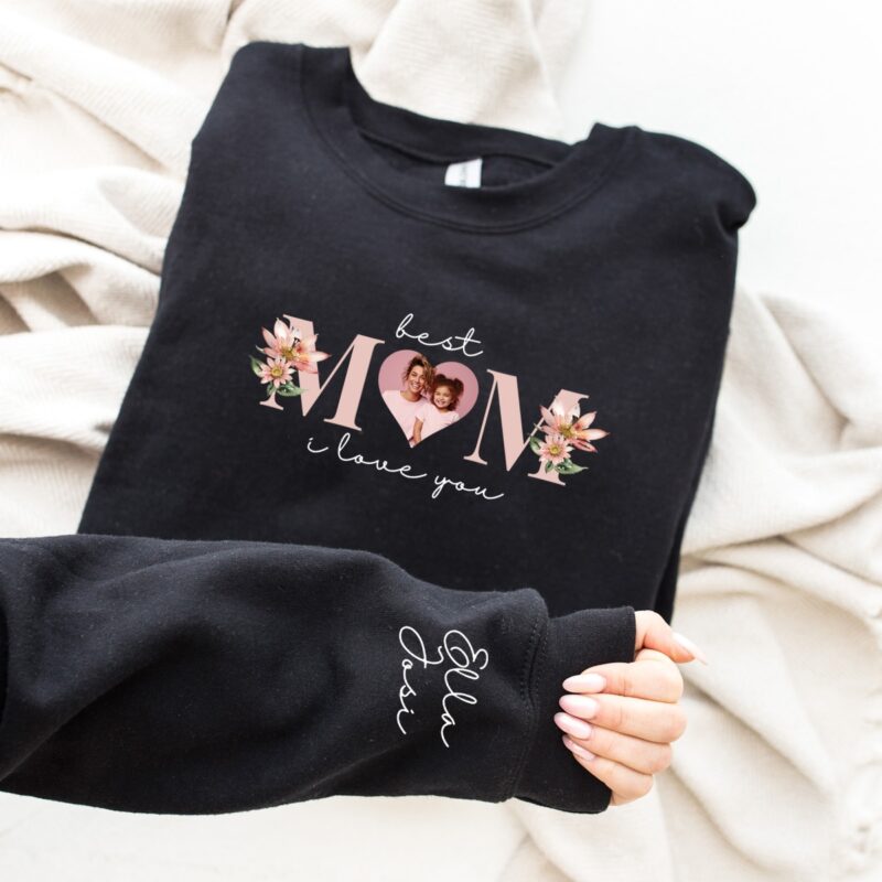 Hoodies & Sweatshirts, Mama Papa Pulli, Kapuzen-Pullover, Mutter, Geschenk-Idee, Personalisiert mit Name, Kind Mini, Est Jahreszahl, Weihnachts-Geschenk, Muttertag Vatertag, Familie, Sweater, Hoodie, Kapuzenpulli