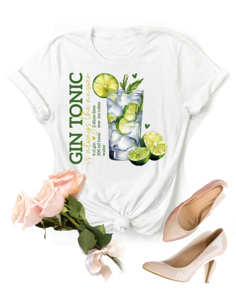 Gin Tonic, Geschenk-Idee, Sie, Schwester, beste Freundin, T-Shirt, Hoodie, Sweater, JGA personalisiert, Party Outfit, Urlaub, Junggesellenabschied, Junggesellinnenabschied, Alkohol, Cocktail, Lustig, Bügelbild, Mallorca, Name, Statement, Team, Braut, Bride, Polterabend, Limoncello, Wildberry, Fasching, Gruppe Karneval, lustig, Kostüm Erwachsene, Damen Herrn, Fasnacht, Halloween