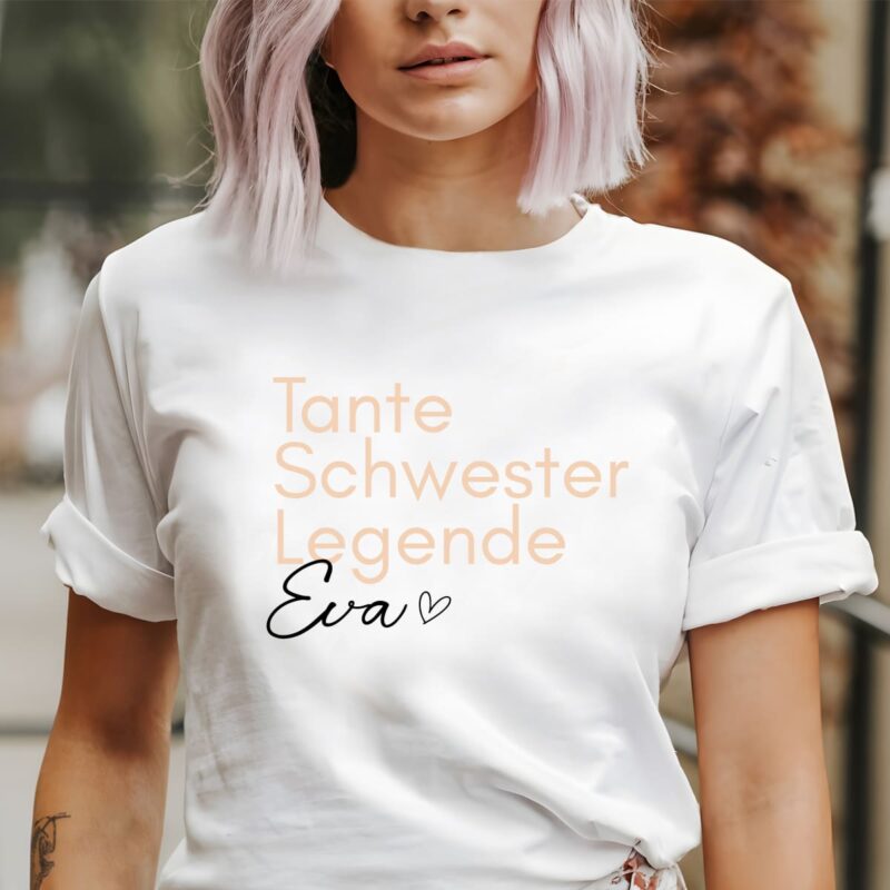 Hoodies & Sweatshirts, Tante, Paten-Tante, werdende Tante, Schwester Pulli, Kapuzen-Pullover , Geschenk-Idee, Personalisiert mit Name, Kind Mini, Est Jahreszahl, Weihnachts-Geschenk, Muttertag Vatertag, Familie, Sweater, Hoodie, Kapuzenpulli, Familie, Geburtstag, Weihnachten, Nichte, Neffe, Paten-Kind, Godi
