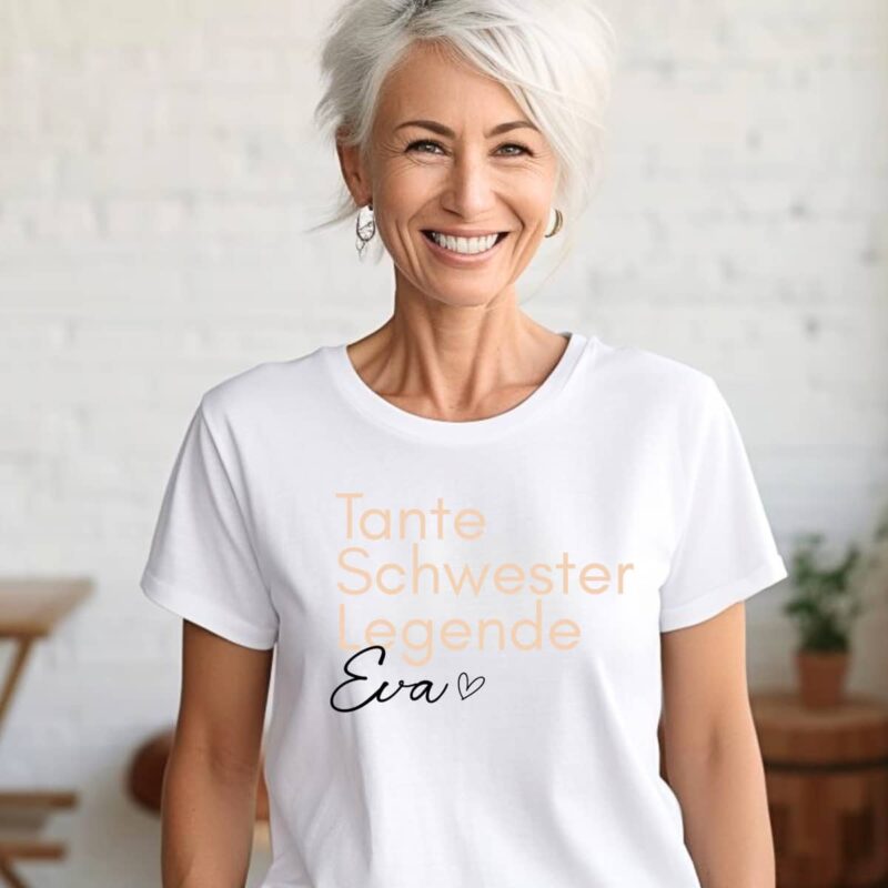 Hoodies & Sweatshirts, Tante, Paten-Tante, werdende Tante, Schwester Pulli, Kapuzen-Pullover , Geschenk-Idee, Personalisiert mit Name, Kind Mini, Est Jahreszahl, Weihnachts-Geschenk, Muttertag Vatertag, Familie, Sweater, Hoodie, Kapuzenpulli, Familie, Geburtstag, Weihnachten, Nichte, Neffe, Paten-Kind, Godi