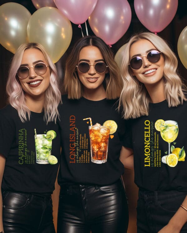 Long Island Iced Tea, Geschenk-Idee, Sie, Schwester, beste Freundin, T-Shirt, Hoodie, Sweater, JGA personalisiert, Party Outfit, Urlaub, Junggesellenabschied, Junggesellinnenabschied, Alkohol, Cocktail, Lustig, Bügelbild, Mallorca, Name, Statement, Team, Braut, Bride, Polterabend, Limoncello, Wildberry, Fasching, Gruppe Karneval, lustig, Kostüm Erwachsene, Damen Herrn, Fasnacht, Halloween
