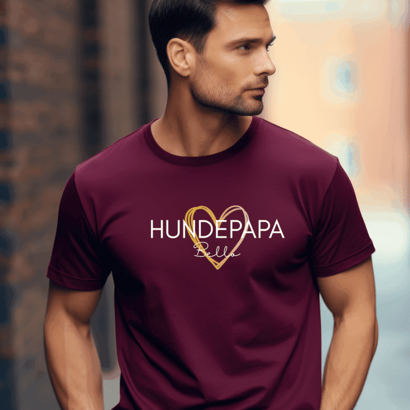 Hunde-Papa, Haustier-Besitzer, Herrli, Herrchen, Dog, Cat, Katze, Geburtstag, Papa Geschenk, Papa Geschenk personalisiert, Papa Geburtstag personalisiert, Papa T-Shirt, Papa T-Shirt mit Kindernamen, Papa T-Shirt mit Namen, Papa T-Shirt personalisiert, Papa Geburtstagsgeschenk, Papa T Shirt Geschenk, Papa T Shirt Tochter, Papa T Shirt Sohn, Papa T Shirt 4 XL, bester Papa, bald Papa, Geburt, werdende Väter