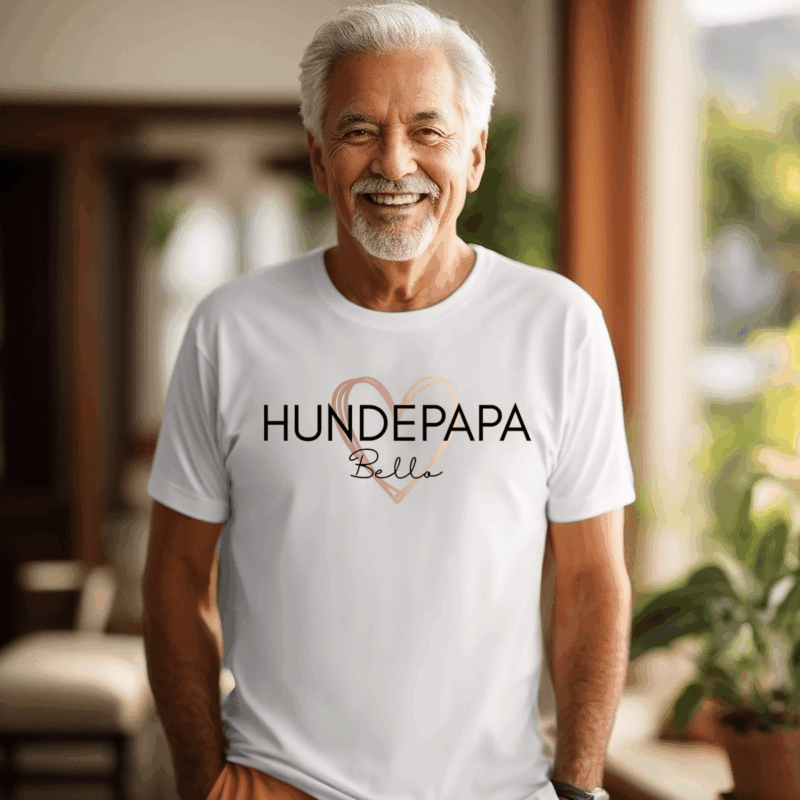 Hunde-Papa, Haustier-Besitzer, Herrli, Herrchen, Dog, Cat, Katze, Geburtstag, Papa Geschenk, Papa Geschenk personalisiert, Papa Geburtstag personalisiert, Papa T-Shirt, Papa T-Shirt mit Kindernamen, Papa T-Shirt mit Namen, Papa T-Shirt personalisiert, Papa Geburtstagsgeschenk, Papa T Shirt Geschenk, Papa T Shirt Tochter, Papa T Shirt Sohn, Papa T Shirt 4 XL, bester Papa, bald Papa, Geburt, werdende Väter