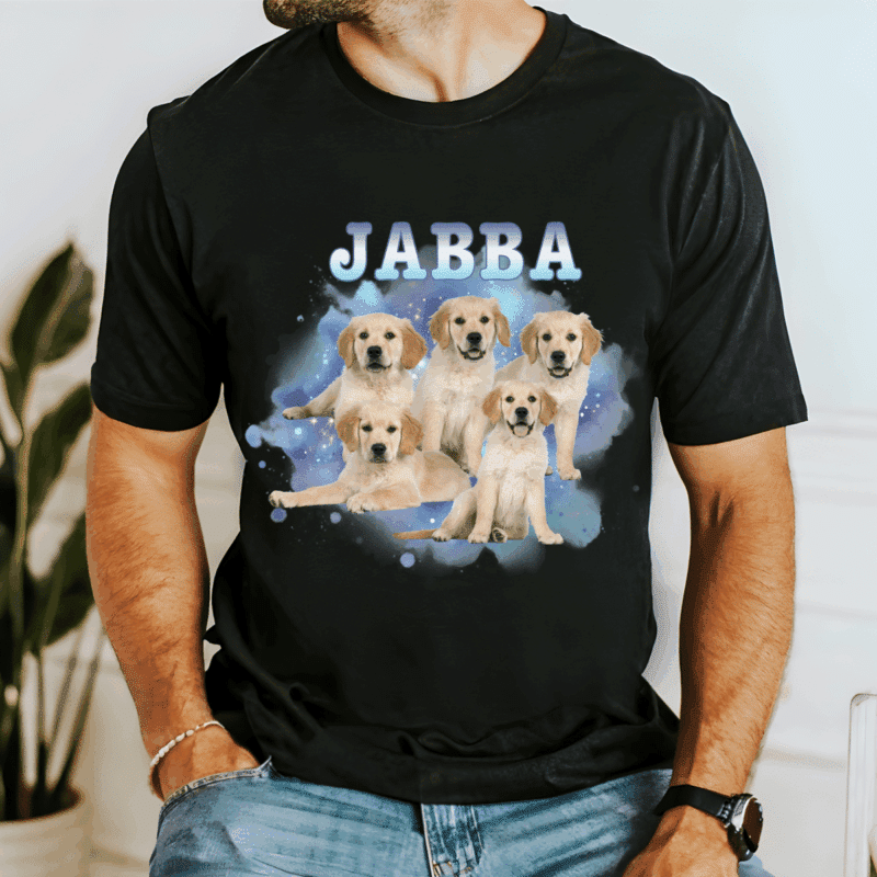 Katzen-Papa, Hunde-Papa, Katzen-Mama, Hunde-Mama, 90er Retro Stil, Bootleg, Vintage, eigens Foto, Foto-Geschenk, Porträt-Shirt, Tier-Liebhaber, , Pferd, Haustier-Besitzer, Cat, Dog, Katze, Pferd, Shirt, Hoodie, Sweater, Pullover, Vatertag, Geschenk-Idee, Geburtstag, Weihnachten, Vaterschaft, bald Papa, Baby, Kind, Kinder, Personalisiert, mit Name, TShirt, Geburt, werdende Väter, Bester Papa, Geschenk für Ihn, Jahreszahl, Cool,