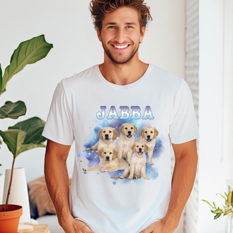 Katzen-Papa, Hunde-Papa, Katzen-Mama, Hunde-Mama, 90er Retro Stil, Bootleg, Vintage, eigens Foto, Foto-Geschenk, Porträt-Shirt, Tier-Liebhaber, , Pferd, Haustier-Besitzer, Cat, Dog, Katze, Pferd, Shirt, Hoodie, Sweater, Pullover, Vatertag, Geschenk-Idee, Geburtstag, Weihnachten, Vaterschaft, bald Papa, Baby, Kind, Kinder, Personalisiert, mit Name, TShirt, Geburt, werdende Väter, Bester Papa, Geschenk für Ihn, Jahreszahl, Cool,