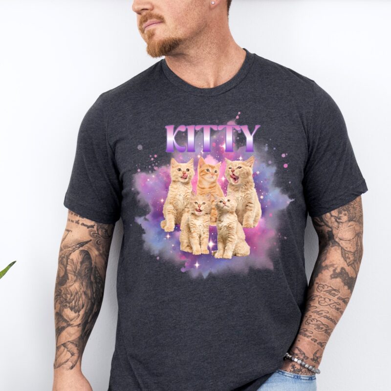 Katzen-Papa, Hunde-Papa, Katzen-Mama, Hunde-Mama, 90er Retro Stil, Bootleg, Vintage, eigens Foto, Foto-Geschenk, Porträt-Shirt, Tier-Liebhaber, , Pferd, Haustier-Besitzer, Cat, Dog, Katze, Pferd, Shirt, Hoodie, Sweater, Pullover, Vatertag, Geschenk-Idee, Geburtstag, Weihnachten, Vaterschaft, bald Papa, Baby, Kind, Kinder, Personalisiert, mit Name, TShirt, Geburt, werdende Väter, Bester Papa, Geschenk für Ihn, Jahreszahl, Cool,