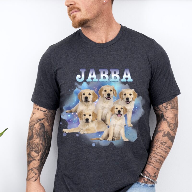 Katzen-Papa, Hunde-Papa, Katzen-Mama, Hunde-Mama, 90er Retro Stil, Bootleg, Vintage, eigens Foto, Foto-Geschenk, Porträt-Shirt, Tier-Liebhaber, , Pferd, Haustier-Besitzer, Cat, Dog, Katze, Pferd, Shirt, Hoodie, Sweater, Pullover, Vatertag, Geschenk-Idee, Geburtstag, Weihnachten, Vaterschaft, bald Papa, Baby, Kind, Kinder, Personalisiert, mit Name, TShirt, Geburt, werdende Väter, Bester Papa, Geschenk für Ihn, Jahreszahl, Cool,