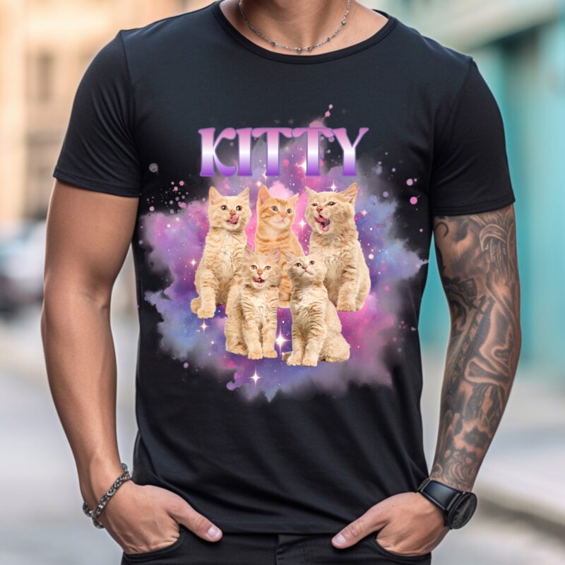 Katzen-Papa, Hunde-Papa, Katzen-Mama, Hunde-Mama, 90er Retro Stil, Bootleg, Vintage, eigens Foto, Foto-Geschenk, Porträt-Shirt, Tier-Liebhaber, , Pferd, Haustier-Besitzer, Cat, Dog, Katze, Pferd, Shirt, Hoodie, Sweater, Pullover, Vatertag, Geschenk-Idee, Geburtstag, Weihnachten, Vaterschaft, bald Papa, Baby, Kind, Kinder, Personalisiert, mit Name, TShirt, Geburt, werdende Väter, Bester Papa, Geschenk für Ihn, Jahreszahl, Cool,